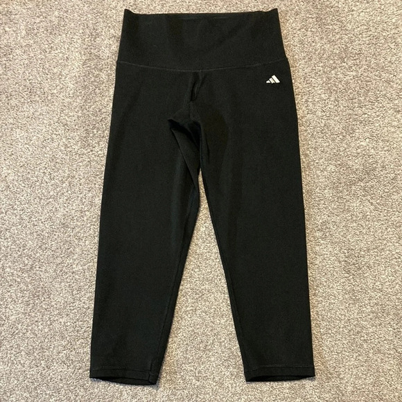 adidas Performer 3/4 Mid-rise Training Tights Climalite Black XS - Picture 1 of 15